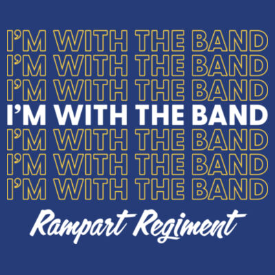 I'm with the Band - Apparel ® Unisex CVC Tee Design