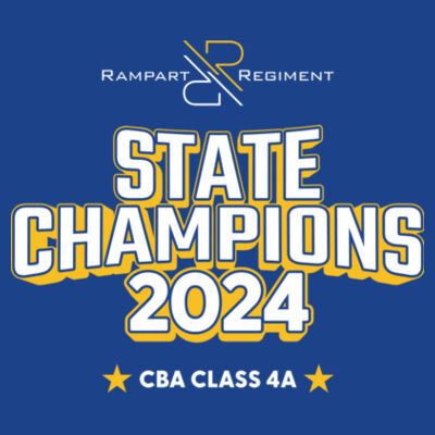 State Champions 2024 Blue LS T-Shirt Design