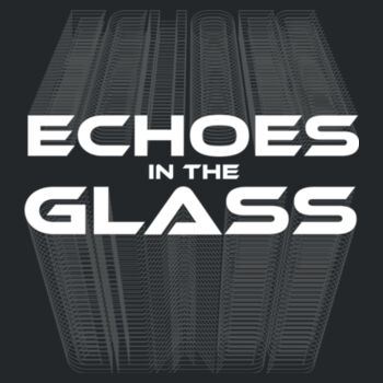 Winter Percussion 2026 - Echoes in the Glass Black T-shirt Design