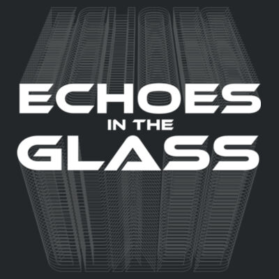 Winter Percussion 2026 - Echoes in the Glass Black T-shirt Design