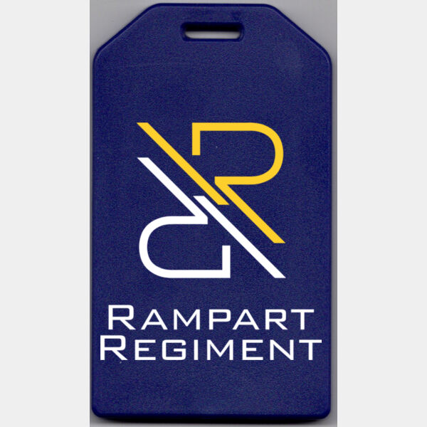 Regiment RR Luggage Tag Thumbnail