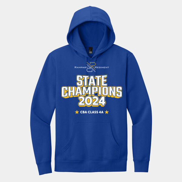 State Champions 2024 Blue Hoodie Thumbnail