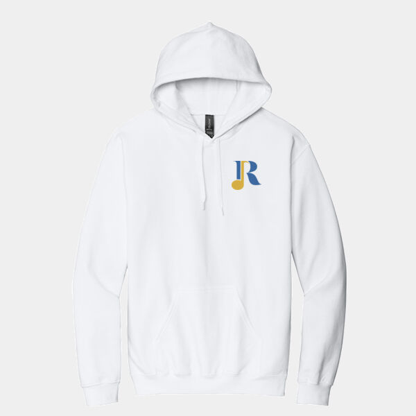 Boosters R Embroidered White Hoodie Thumbnail