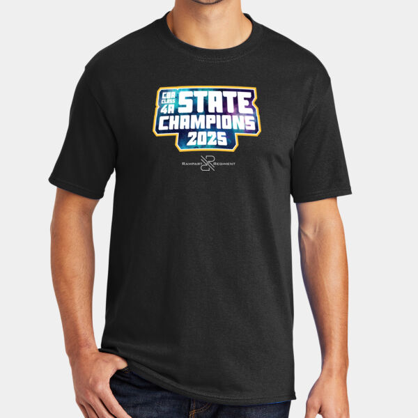 State Champions 2025 Black T-shirt Thumbnail