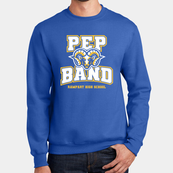 Pep Band Blue Crewnecks Thumbnail