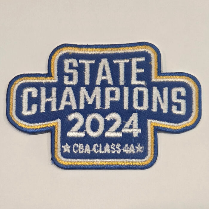 2024 State Champions - Embroidered Patch Thumbnail