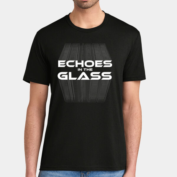 Winter Percussion 2026 - Echoes in the Glass Black T-shirt Thumbnail