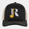 OTTO Cap 6 Panel Mid Profile Mesh Back Trucker Hat Thumbnail